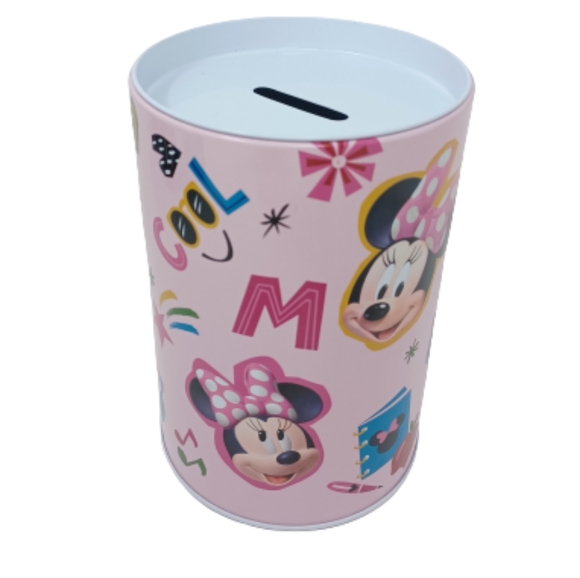 DISNEY Minnie Mouse Tin Piggy Bank - Picture 1 of 9